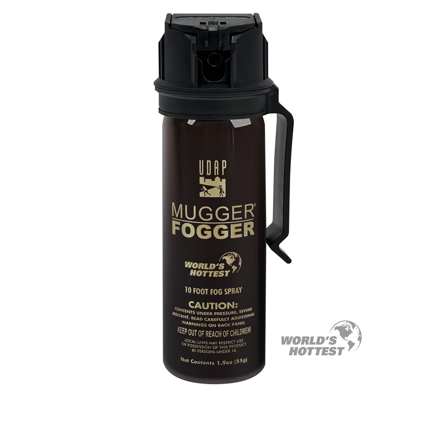 #3MF Mugger Fogger® With Clip - World's Hottest Formula! (fog) 1.9oz/55g - NEW!